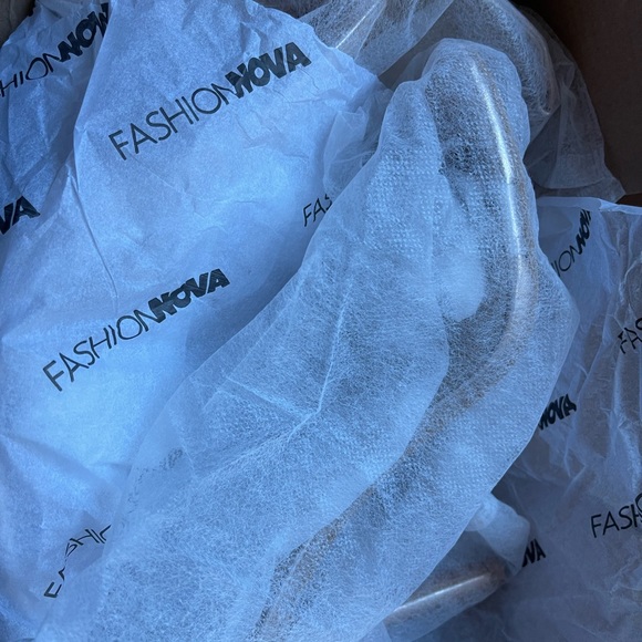 Fashion Nova Rose Gold Heels - Picture 3 of 8